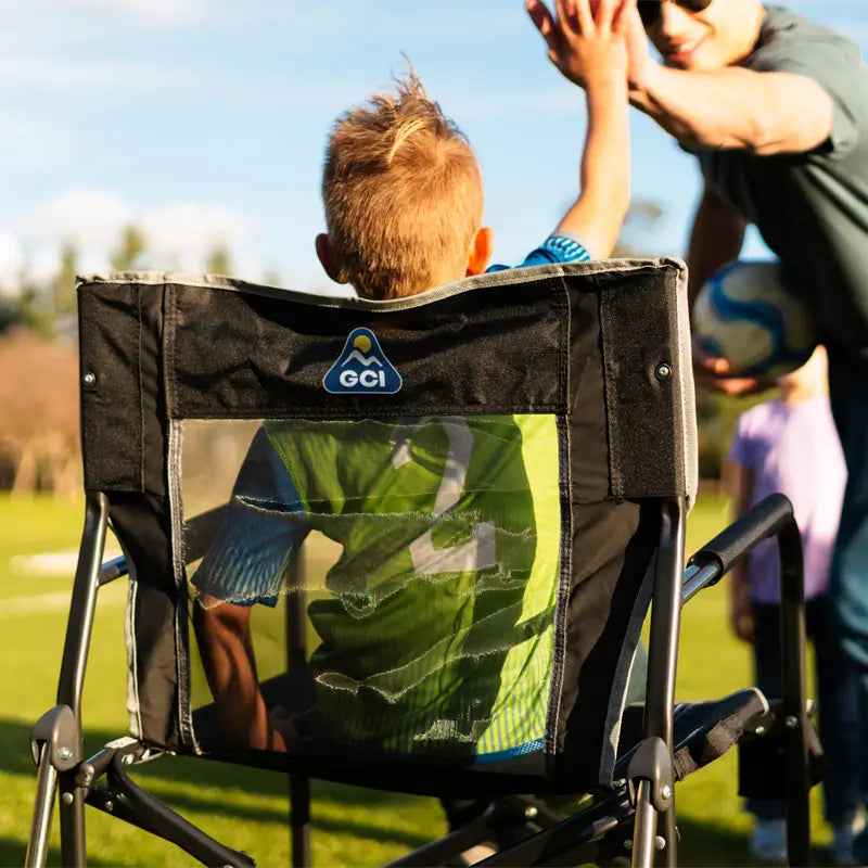 Ultra-Comfortable Freestyle Rocker - Rocker Chair for Camping & Lawns Detail