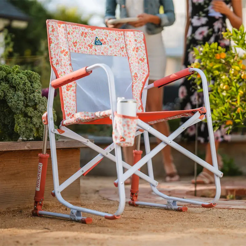 Ultra-Comfortable Freestyle Rocker - Rocker Chair for Camping & Lawns Detail