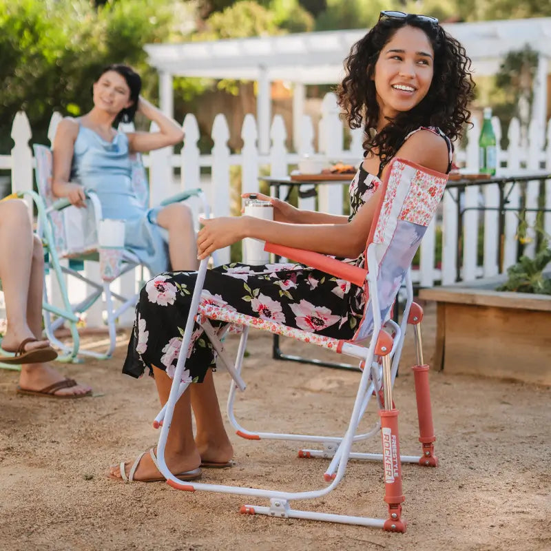 Ultra-Comfortable Freestyle Rocker - Rocker Chair for Camping & Lawns Detail