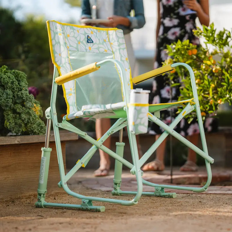 Ultra-Comfortable Freestyle Rocker - Rocker Chair for Camping & Lawns Detail