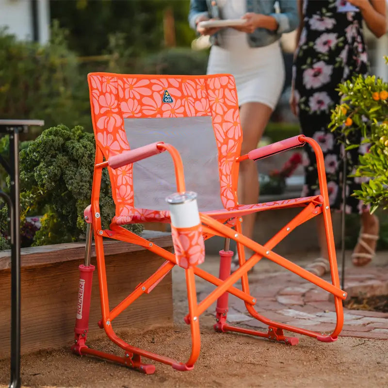 Ultra-Comfortable Freestyle Rocker - Rocker Chair for Camping & Lawns Detail