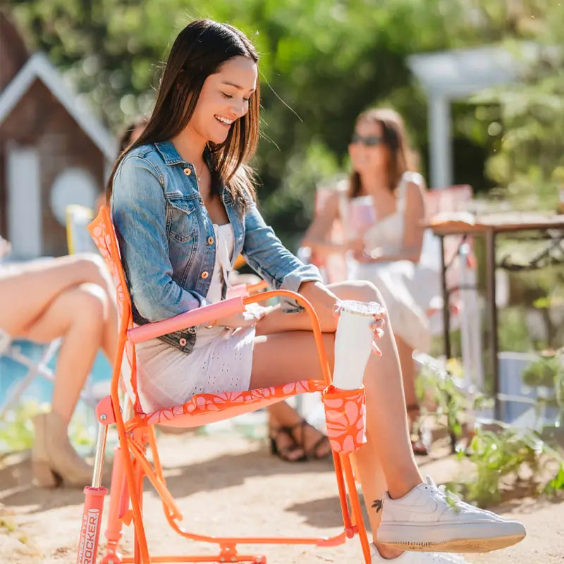 Ultra-Comfortable Freestyle Rocker - Rocker Chair for Camping & Lawns Detail