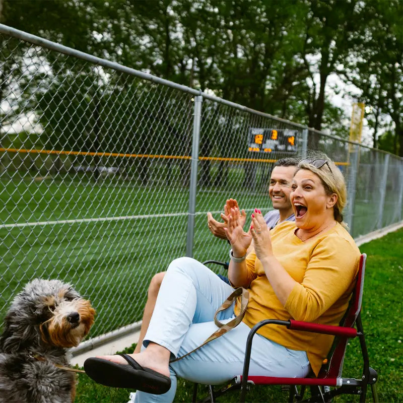 Ultra-Comfortable Freestyle Rocker - Rocker Chair for Camping & Lawns Detail