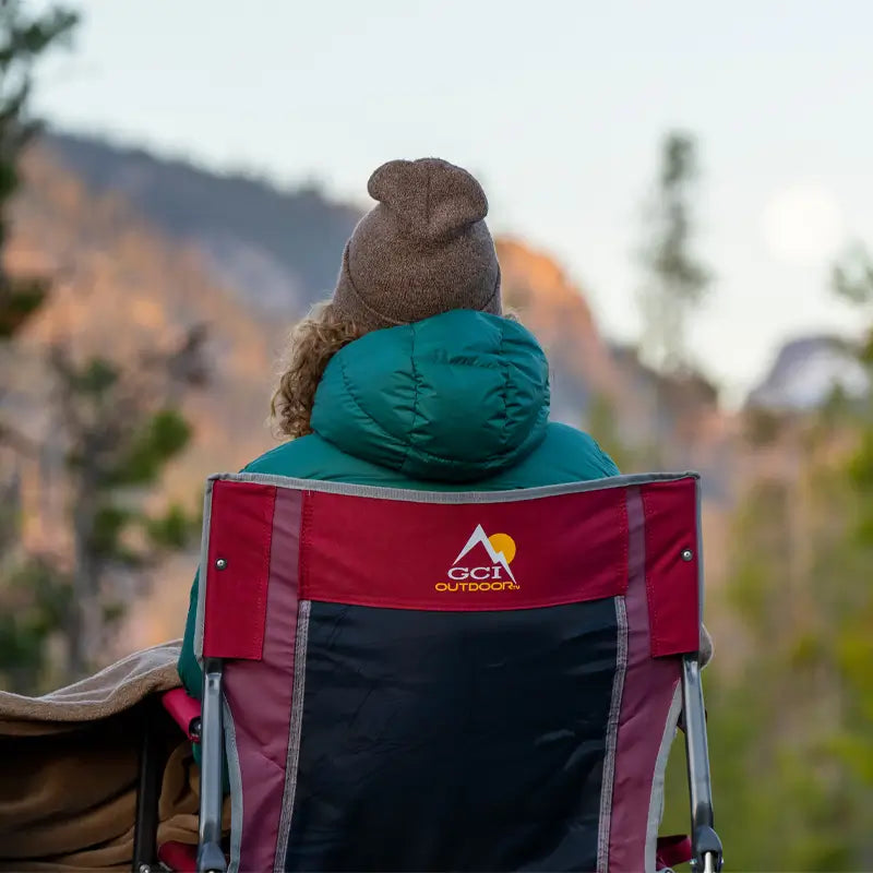Ultra-Comfortable Freestyle Rocker - Rocker Chair for Camping & Lawns Detail