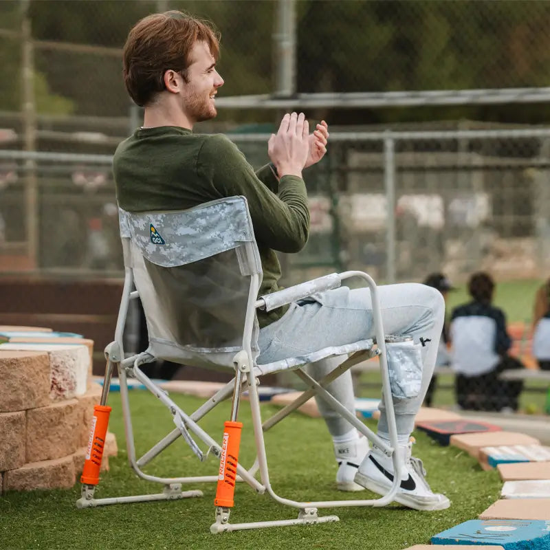 Ultra-Comfortable Freestyle Rocker Elite - Folding Rocking Chair - Perfect for Tailgating Detail