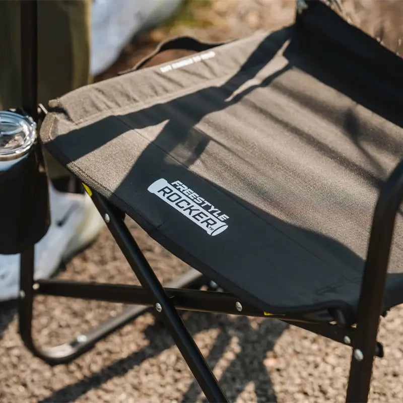 Ultra-Comfortable Freestyle Rocker Elite - Folding Rocking Chair - Perfect for Tailgating Detail