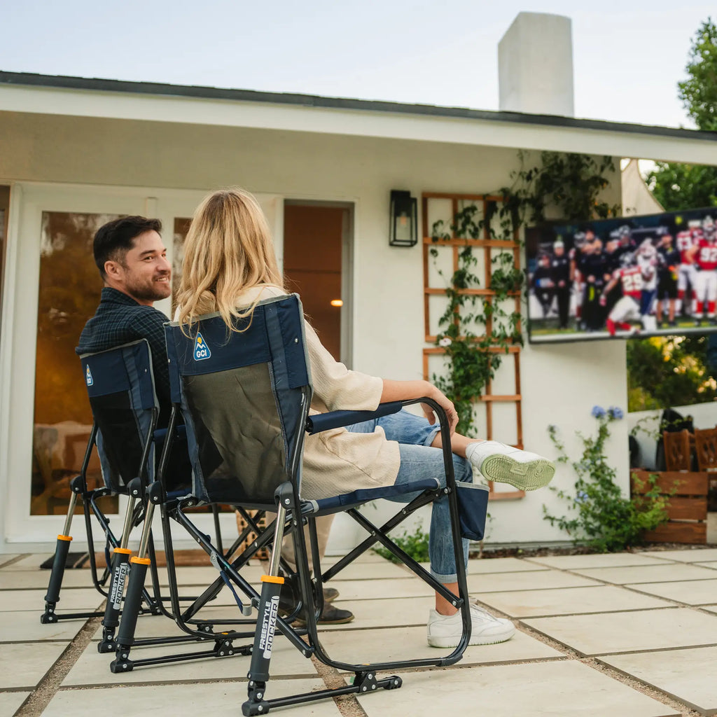Ultra-Comfortable Freestyle Rocker - Rocker Chair for Camping & Lawns Detail