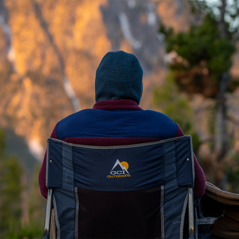 Premium All-Weather Freestyle Rocker XL - Camp Rocker Chair for Fishing & Beach Trips Detail