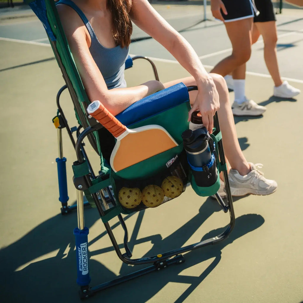 Ultra-Comfortable Stowaway Rocker - Camp Rocker Chair for Fishing & Beach Trips Detail