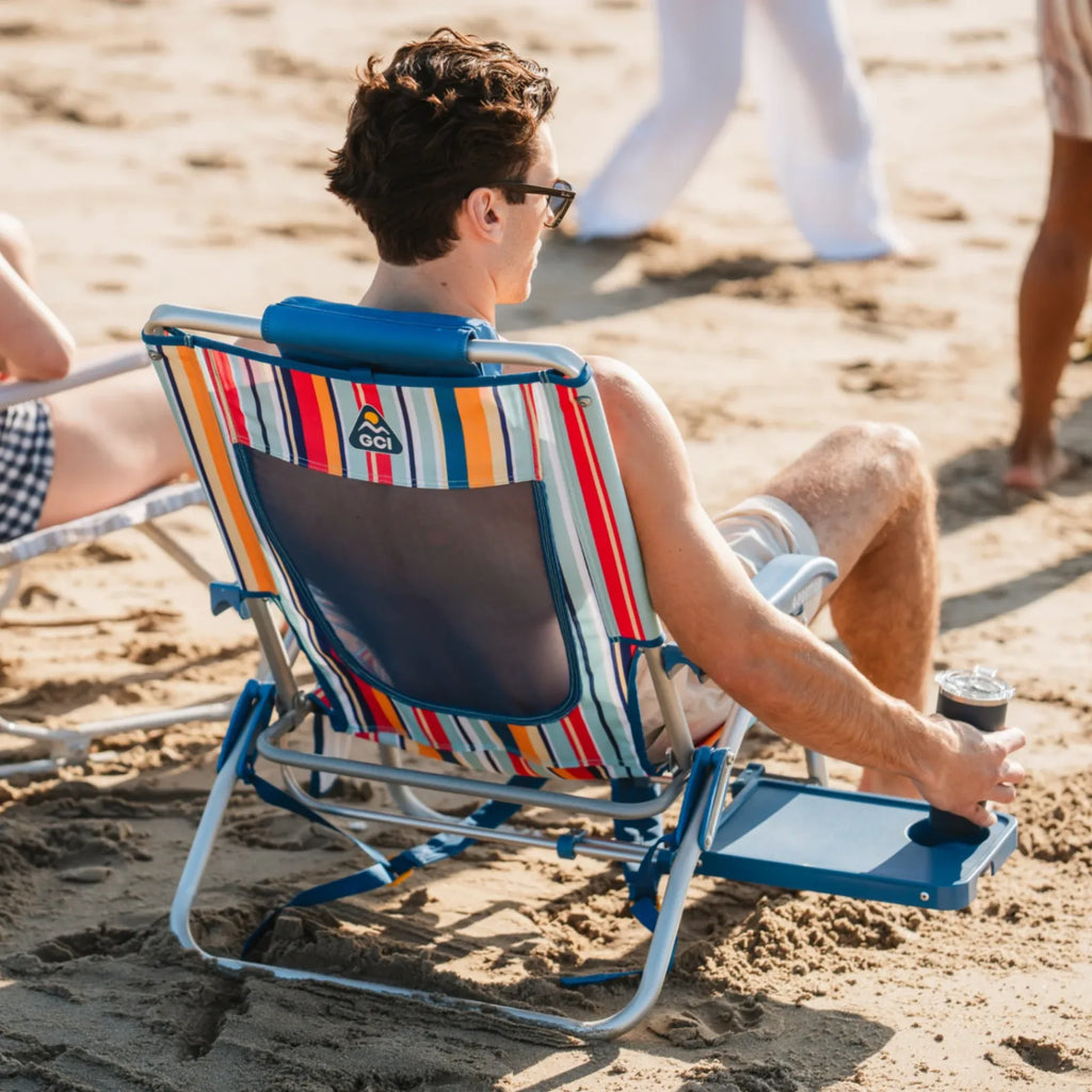 Premium All-Weather Big Surf with Slide Table - Rocker Chair for Camping & Lawns Detail