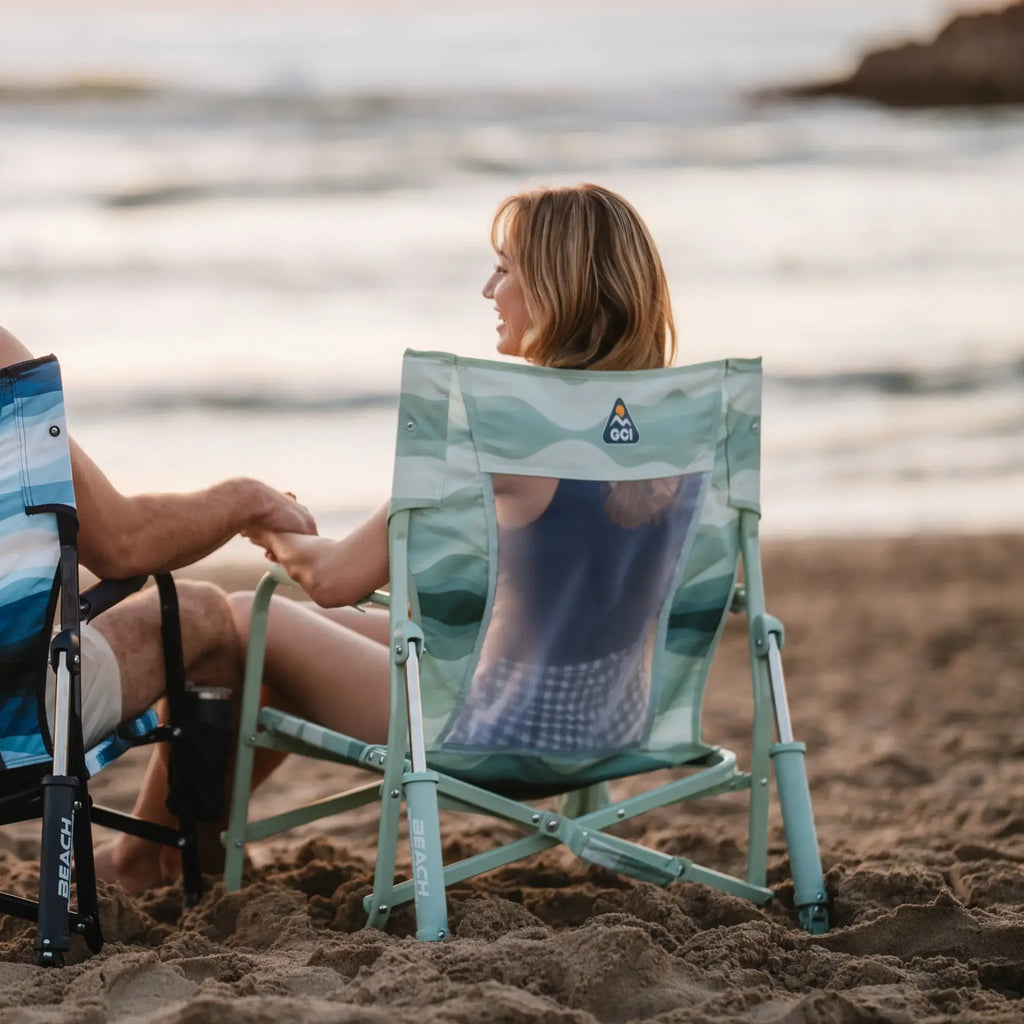 Premium All-Weather Beach Rocker - Rocker Chair for Camping & Lawns Detail