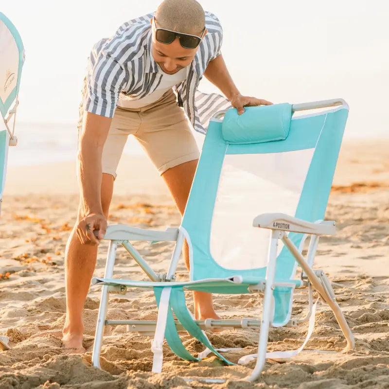 Premium All-Weather Big Surf with Slide Table - Rocker Chair for Camping & Lawns Detail