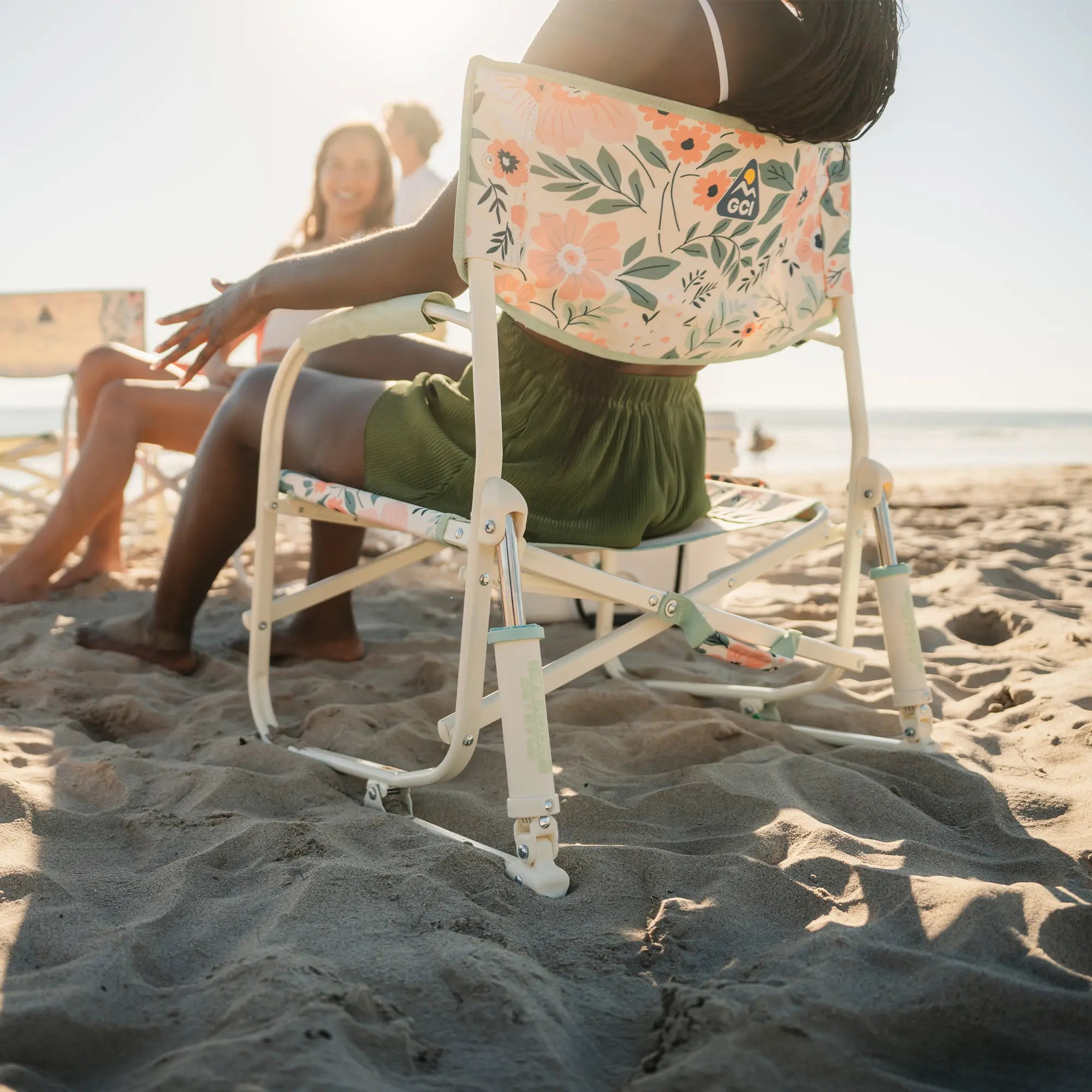 Heavy Duty Grab & Go Rocker - Rocker Chair for Camping & Lawns Detail