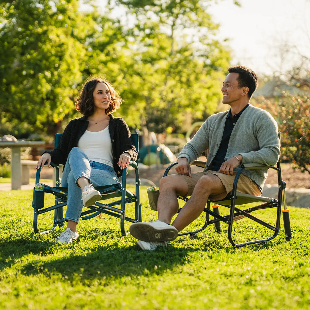 Heavy Duty Grab & Go Rocker - Rocker Chair for Camping & Lawns Detail
