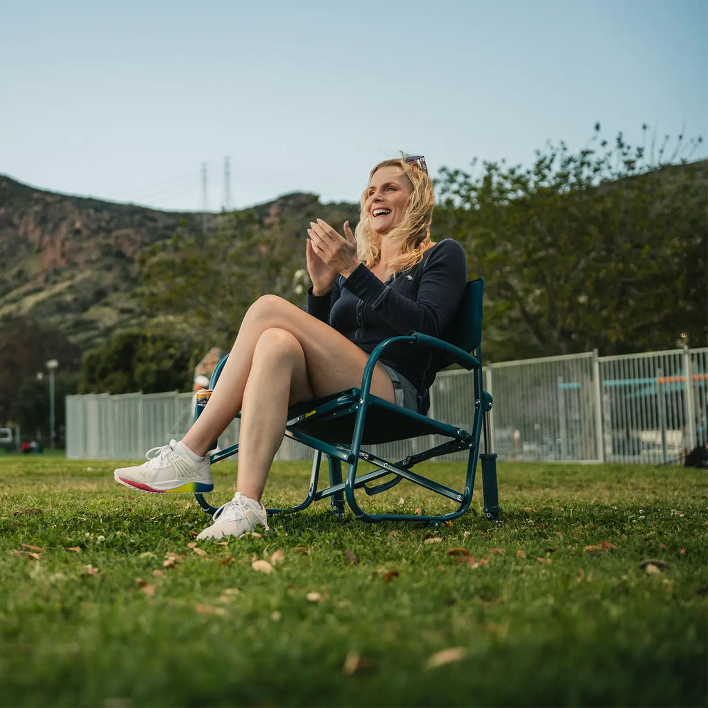 Heavy Duty Grab & Go Rocker - Rocker Chair for Camping & Lawns Detail