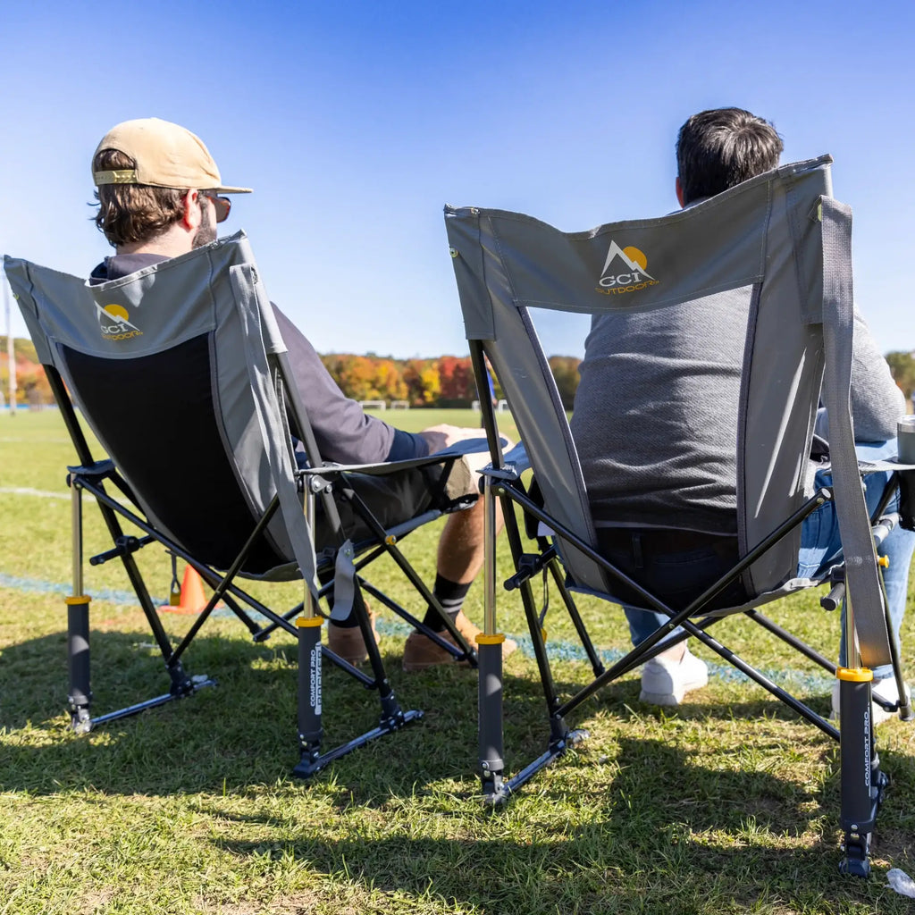 Foldable Comfort Pro Rocker - Rocker Chair for Camping & Lawns Detail