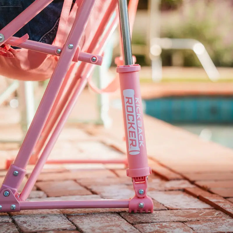 Heavy Duty Kickback Rocker - Outdoor Rocking Chairs with Dynamic Comfort Edge Detail