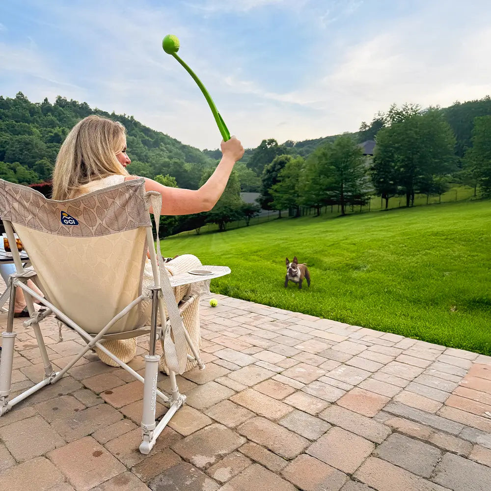 Heavy Duty Kickback Rocker - Outdoor Rocking Chairs with Dynamic Comfort Edge Detail