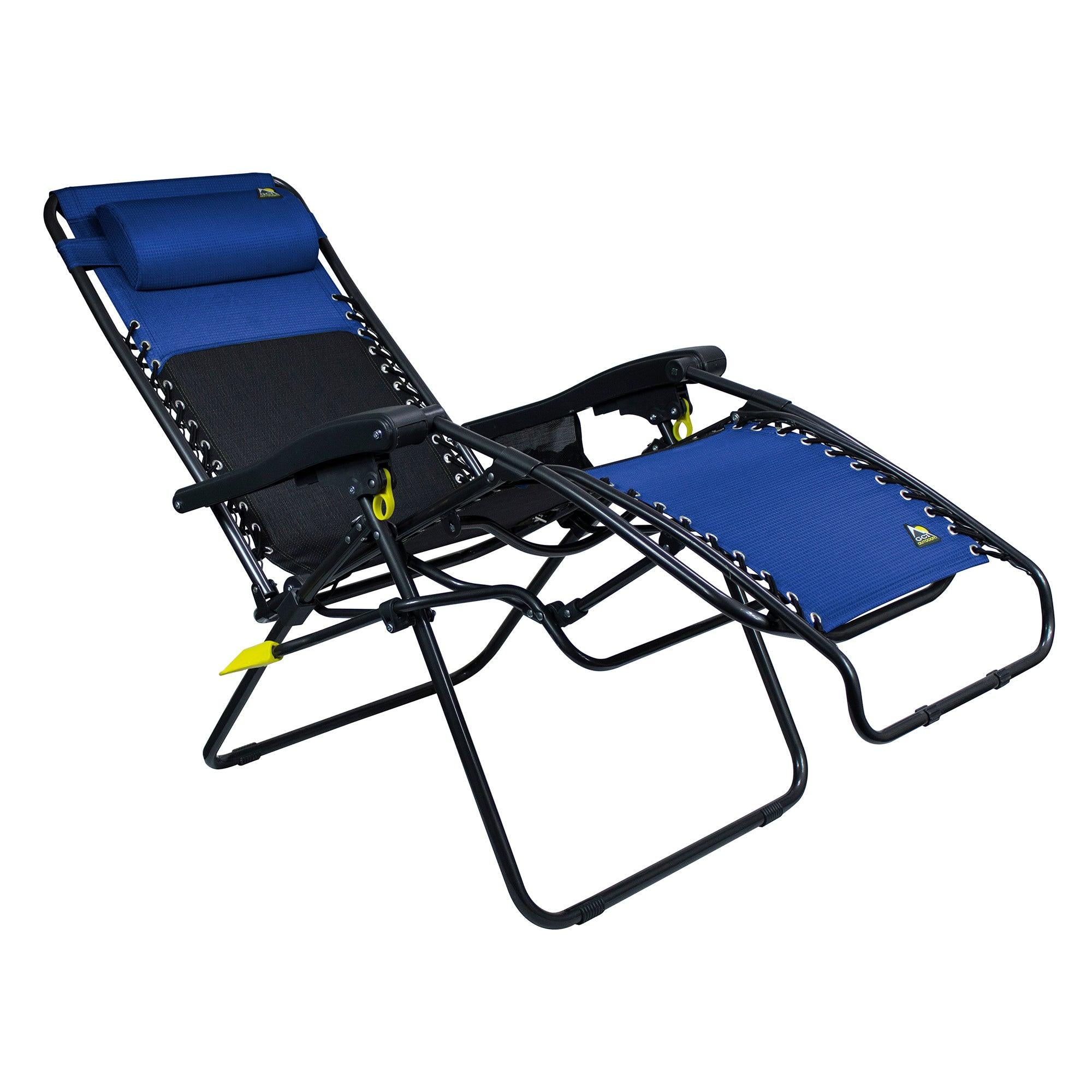 Foldable Freeform Zero Gravity Lounger Bundle - Folding Rocking Chair - Perfect for Tailgating Detail