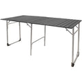 Multi-Functional Slim-Fold Table XL - Folding Camping Table with Storage Shelves - Default Title
