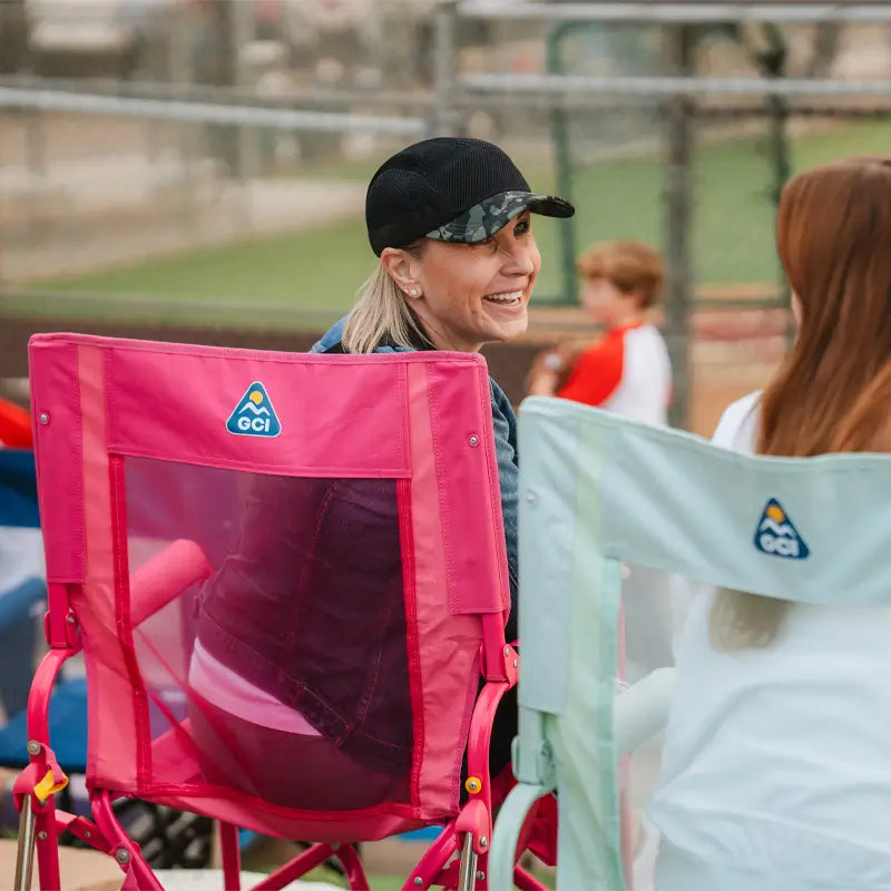 Ultra-Comfortable Stowaway Rocker - Camp Rocker Chair for Fishing & Beach Trips Detail