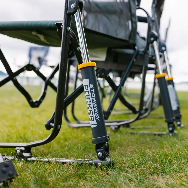 Ultra-Comfortable Stowaway Rocker - Camp Rocker Chair for Fishing & Beach Trips Detail