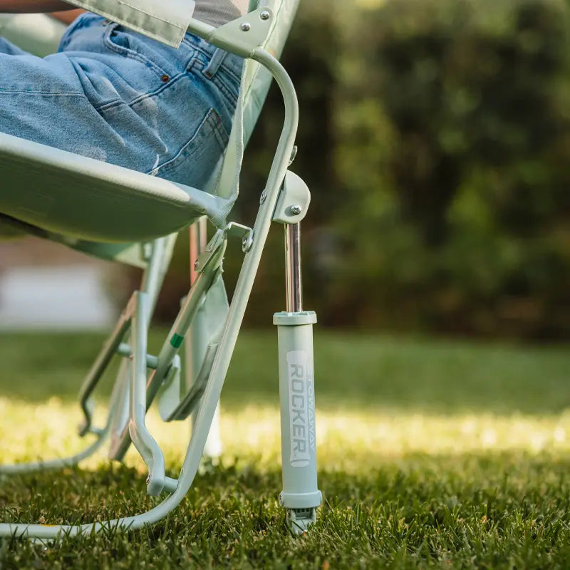 Ultra-Comfortable Stowaway Rocker - Camp Rocker Chair for Fishing & Beach Trips Detail