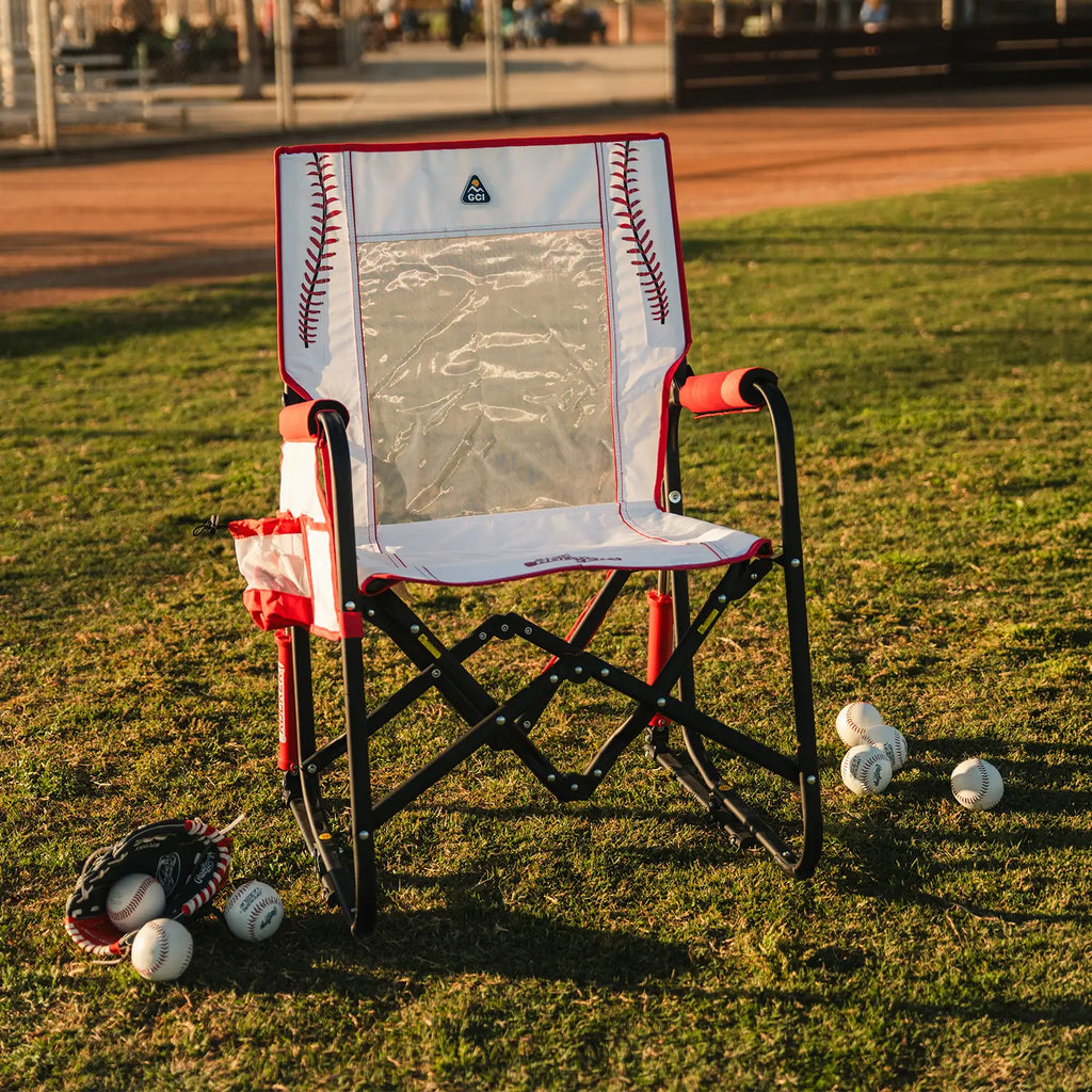 Ultra-Comfortable Stowaway Rocker - Camp Rocker Chair for Fishing & Beach Trips Detail