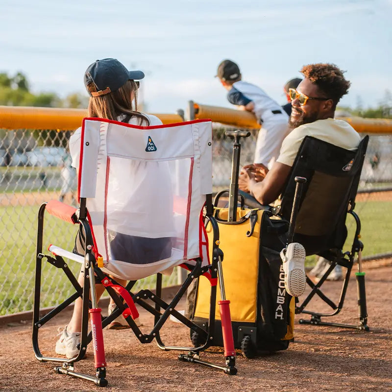 Ultra-Comfortable Stowaway Rocker - Camp Rocker Chair for Fishing & Beach Trips Detail