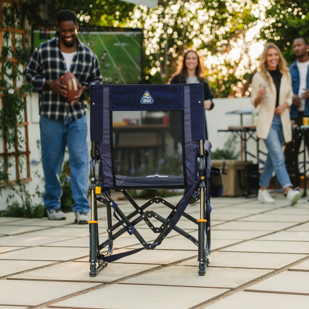 Ultra-Comfortable Stowaway Rocker - Camp Rocker Chair for Fishing & Beach Trips Detail