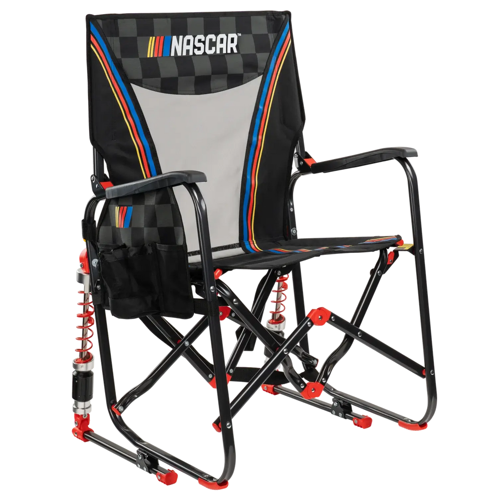 Heavy Duty Adjustable Rocker - NASCAR - Camp Rocker Chair for Fishing & Beach Trips - Default Title