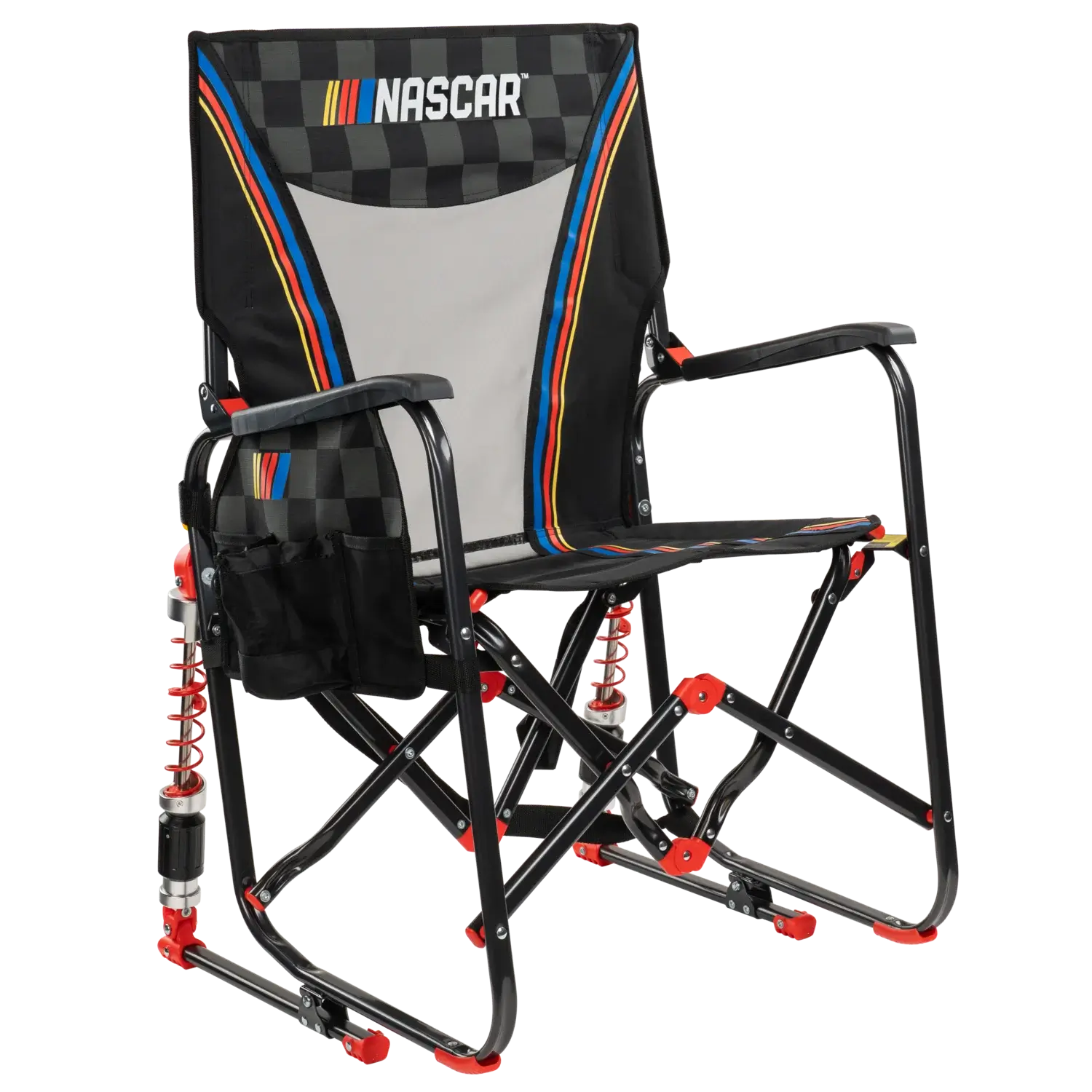 Heavy Duty Adjustable Rocker - NASCAR - Camp Rocker Chair for Fishing & Beach Trips - Default Title