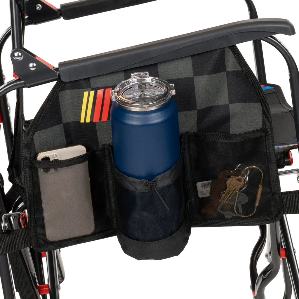 Heavy Duty Adjustable Rocker - NASCAR - Camp Rocker Chair for Fishing & Beach Trips Detail