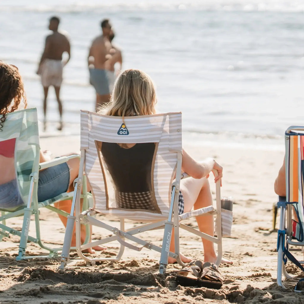 Premium All-Weather Beach Rocker - Rocker Chair for Camping & Lawns Detail
