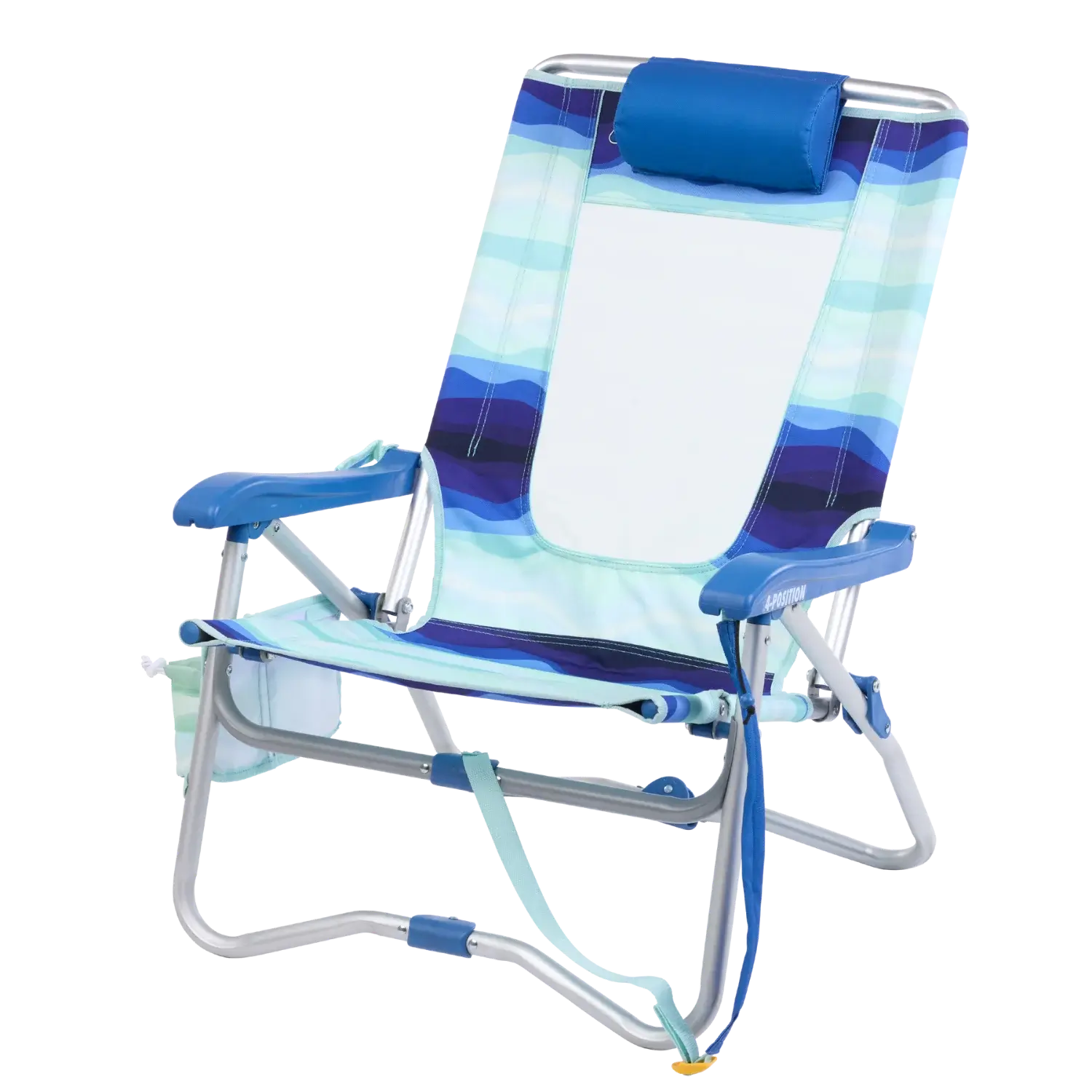 Premium All-Weather Bi-Fold Beach Chair - Outdoor Rocking Chairs with Dynamic Comfort Edge Detail