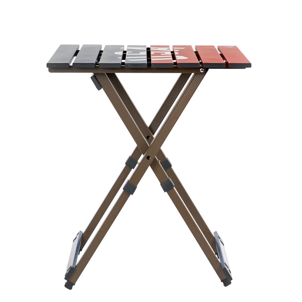 Portable Outdoor Compact Camp Table 20 - USA Anniversary Deluxe - Portable Camp Kitchen Table Counter Detail