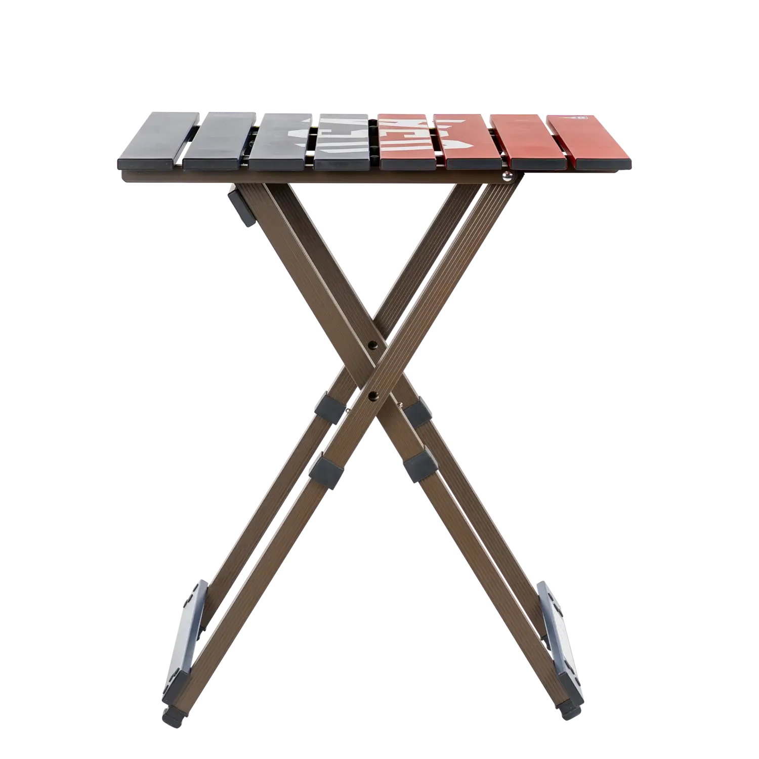 Portable Outdoor Compact Camp Table 20 - USA Anniversary Deluxe - Portable Camp Kitchen Table Counter Detail