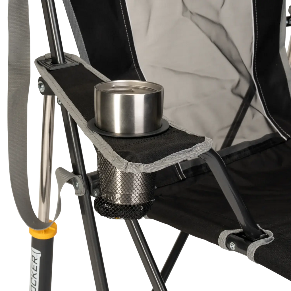 Foldable Comfort Pro Rocker - Rocker Chair for Camping & Lawns Detail