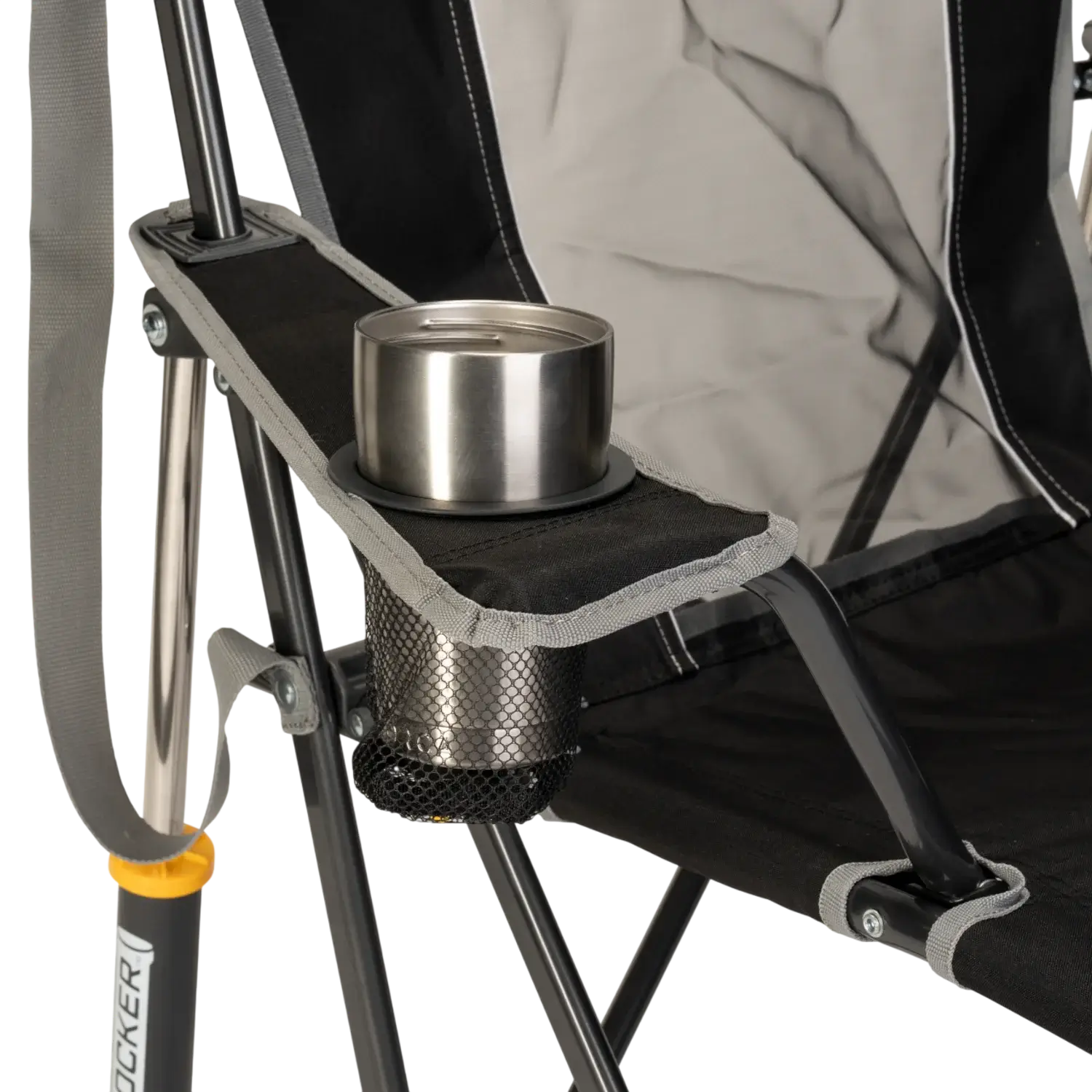 Foldable Comfort Pro Rocker - Rocker Chair for Camping & Lawns Detail