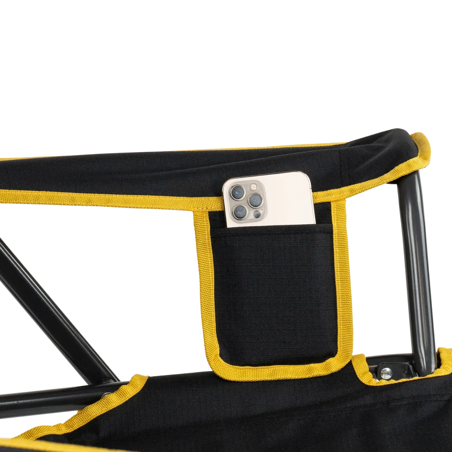 Ultra-Comfortable Comfort Pro Rocker - Iowa Hawkeyes - Outdoor Rocking Chairs with Dynamic Comfort Edge Detail