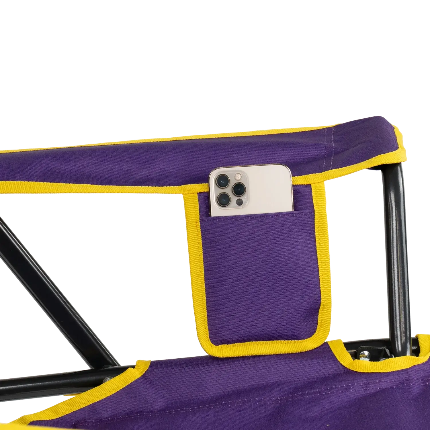 Foldable Comfort Pro Rocker - LSU Tigers - Outdoor Rocking Chairs with Dynamic Comfort Edge Detail
