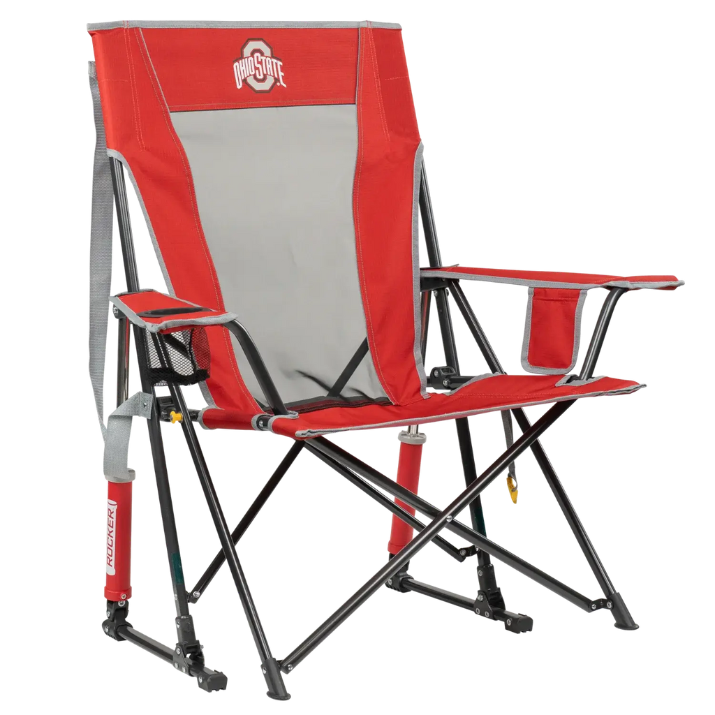 Premium All-Weather Comfort Pro Rocker - Ohio State Buckeyes - Rocker Chair for Camping & Lawns - Default Title