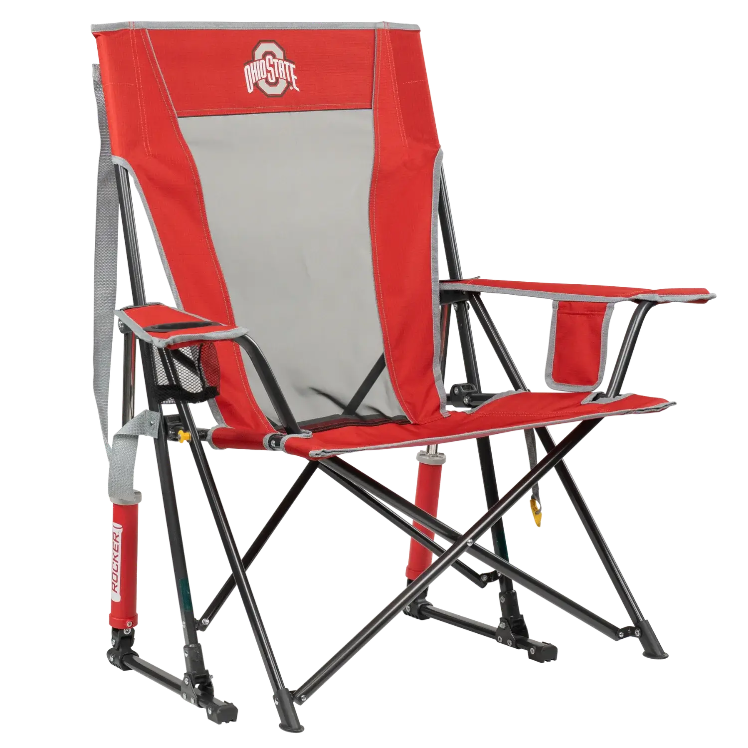 Premium All-Weather Comfort Pro Rocker - Ohio State Buckeyes - Rocker Chair for Camping & Lawns - Default Title