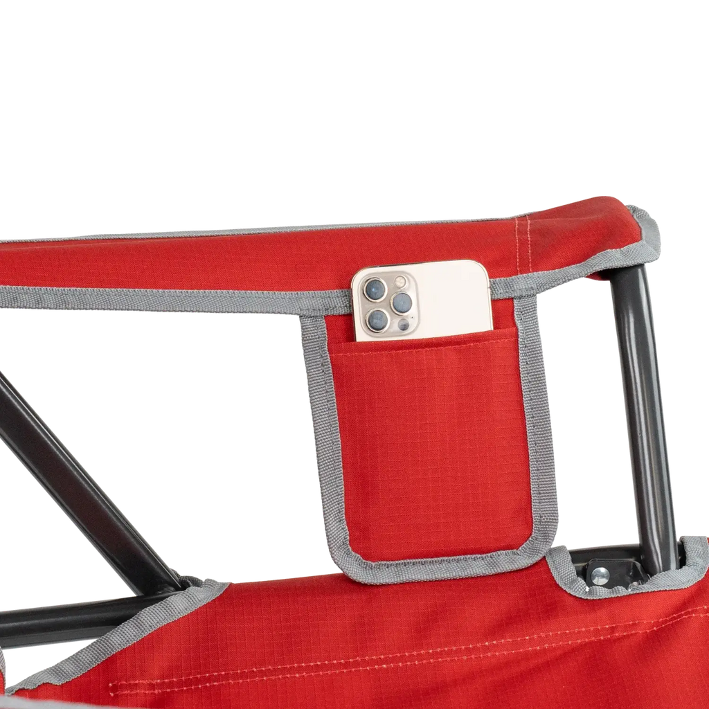 Premium All-Weather Comfort Pro Rocker - Ohio State Buckeyes - Rocker Chair for Camping & Lawns Detail