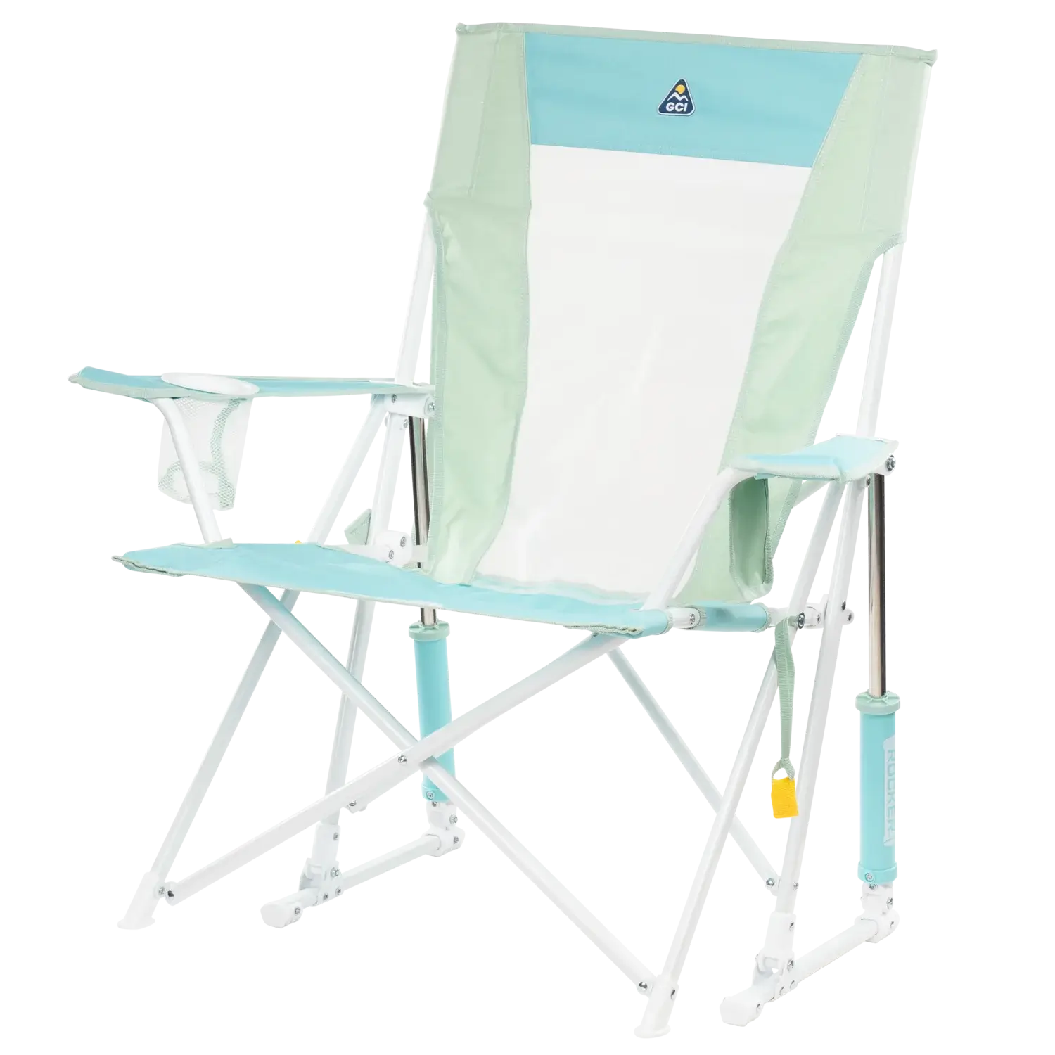 Foldable Comfort Pro Rocker - Rocker Chair for Camping & Lawns Detail