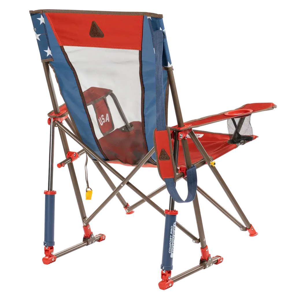 Foldable Comfort Pro Rocker - Rocker Chair for Camping & Lawns Detail