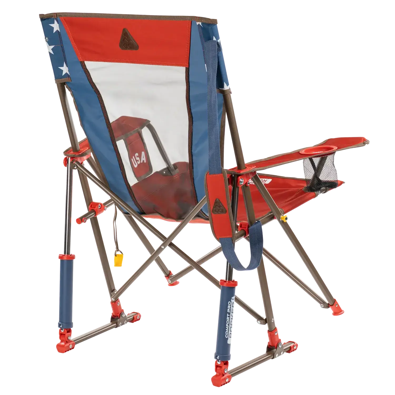Foldable Comfort Pro Rocker - Rocker Chair for Camping & Lawns Detail