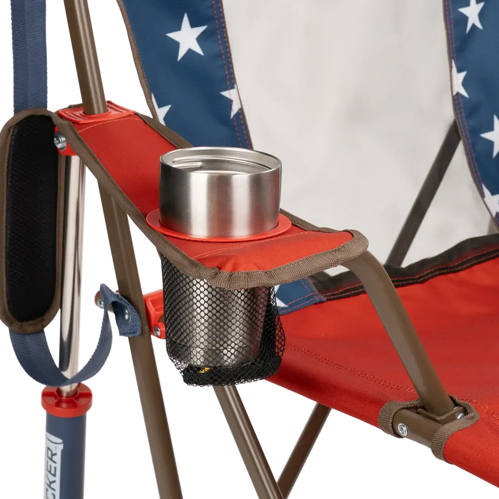 Foldable Comfort Pro Rocker - Rocker Chair for Camping & Lawns Detail
