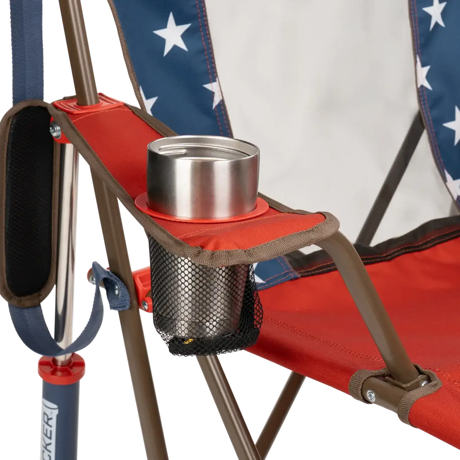 Foldable Comfort Pro Rocker - Rocker Chair for Camping & Lawns Detail