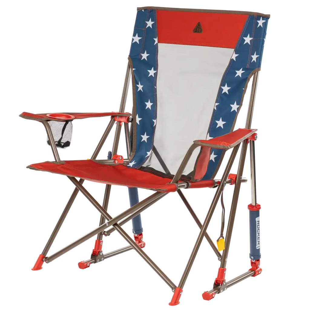 Foldable Comfort Pro Rocker - Rocker Chair for Camping & Lawns Detail